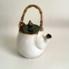 Tea Pot bamboo handle Red Brwon - Image 3