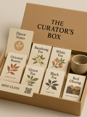 The Curator’s Tea Box｜A Mini Tea Tasting Experience at Home