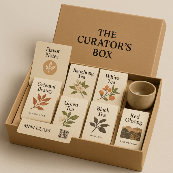 The Curator’s Tea Box｜A Mini Tea Tasting Experience at Home